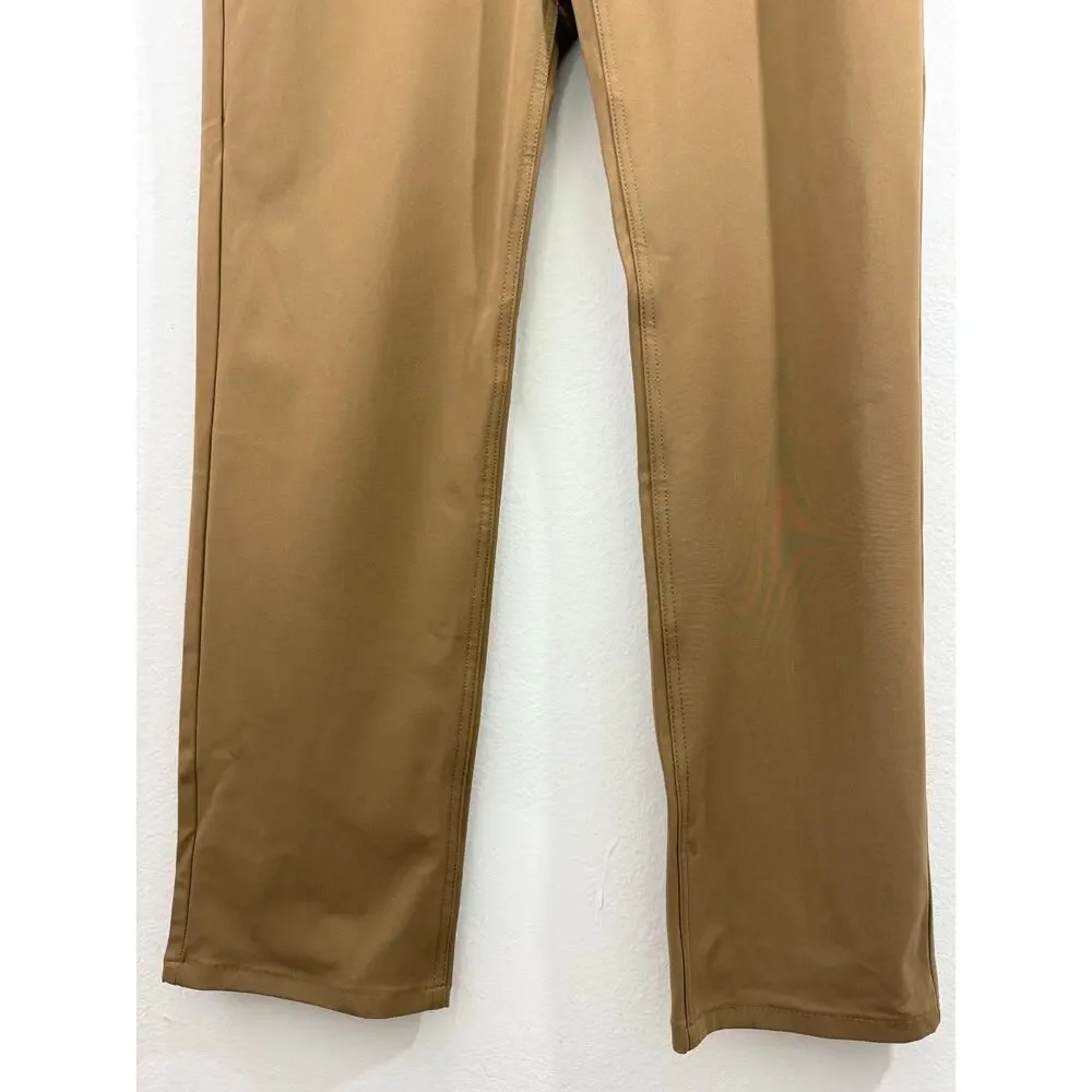 NWT Levi’s 511 Slim Tech Pants Mens 38x32 Brown Walnut High Stretch Performance